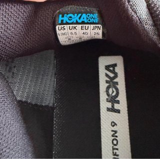 Hoka Clifton 9 Zapatillas Negro/Gris