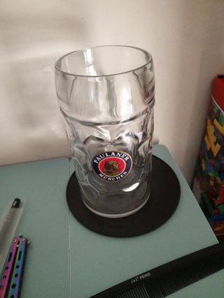 Vaso de cerveza Paulaner München