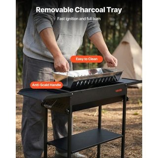 Foldable Charcoal Grill, Portable Charcoal Barbecu