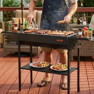 Foldable Charcoal Grill, Portable Charcoal Barbecu