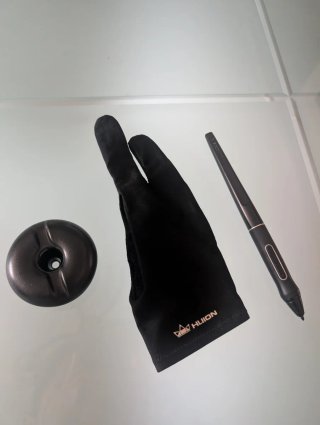 Huio Kamvas Pro 13 Tablet Gráfica Negra