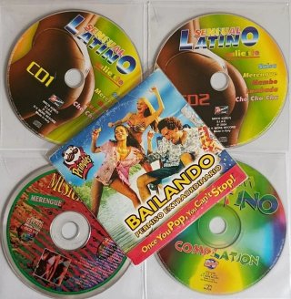 Lotto 5 CD Compilation Latino - Salsa, Merengue...