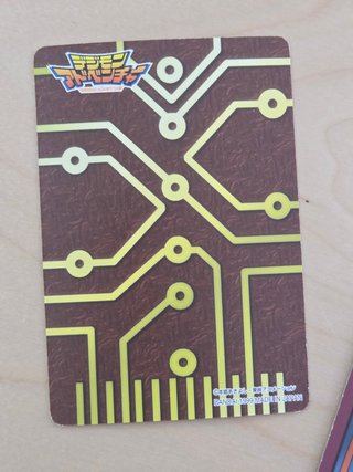 Lote 8 cartas llave Digimon Adventure Bandai 1999