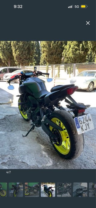 Yamaha MT07