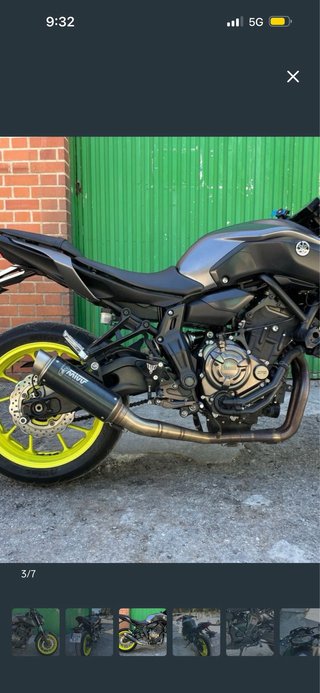 Yamaha MT07