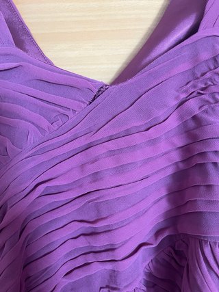 Vestido fiesta morado/frambuesa Veneno