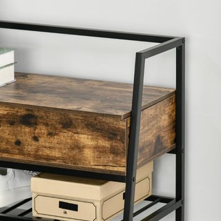 Mobile Scarpiera in Stile Industriale con Vano, Pa