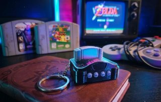 Llavero clicker Nintendo 64
