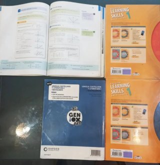 Libros de texto 1 de bachillerato.