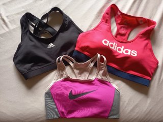 Lote 3 Tops Deportivos Adidas y Nike