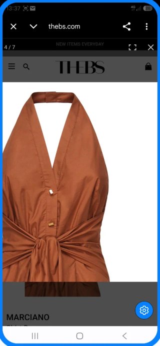 Vestido Marciano Guess con etiquetas
