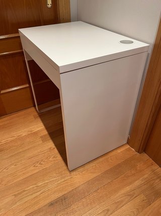Escritorio MICKE IKEA Blanco 73x50 cm