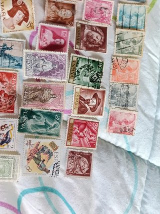 Lote Sellos Antiguos España franquismo 60/70