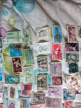Lote Sellos Antiguos España franquismo 60/70