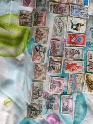 Lote Sellos Antiguos España franquismo 60/70