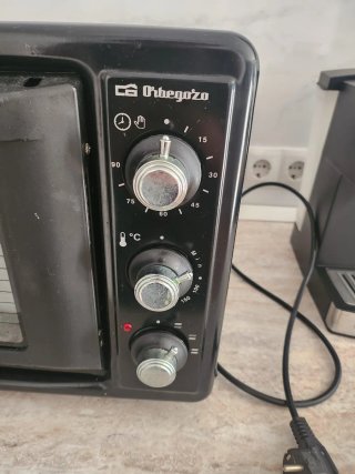 Horno Eléctrico Orbegozo Negro