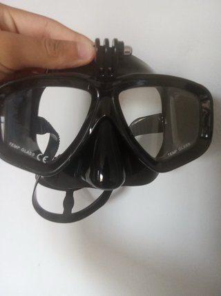 Máscara buceo snorkel casi nueva