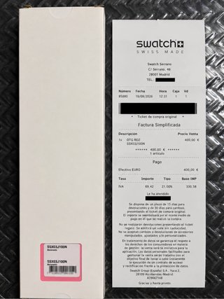 Swatch Royal Pop Otg Roz
