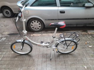 Bicicleta plegable 20"Aluminio+Regalo bolsa*