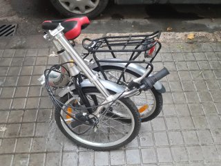 Bicicleta plegable 20"Aluminio+Regalo bolsa*