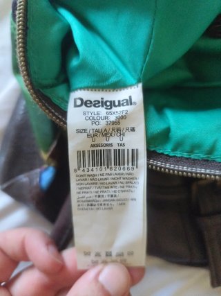 Bolso Desigual Multicolor Marrón