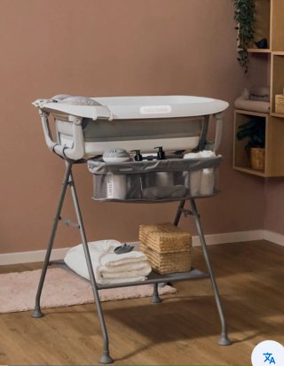 Bañera Bebé Twistshake con Soporte