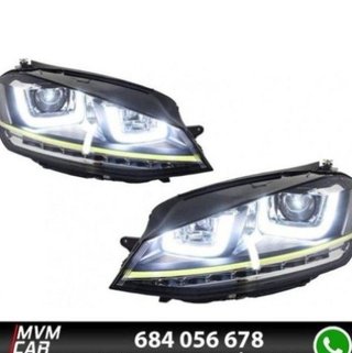 Faros delanteros Led Volkswagen Golf VII 7 Yellow