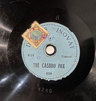 3 Dischi 78 giri Disques Inovat