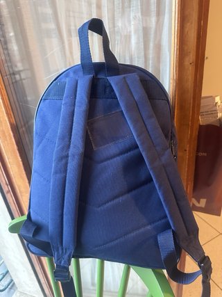 Zainetto blu Davos con stelle alpine