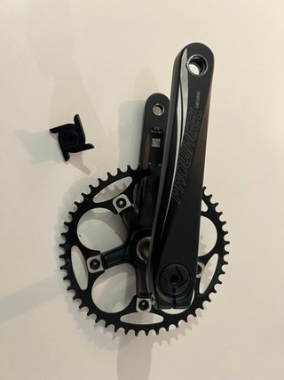 Guarnitura PROWHEEL Desire 172.5mm 50T AL
