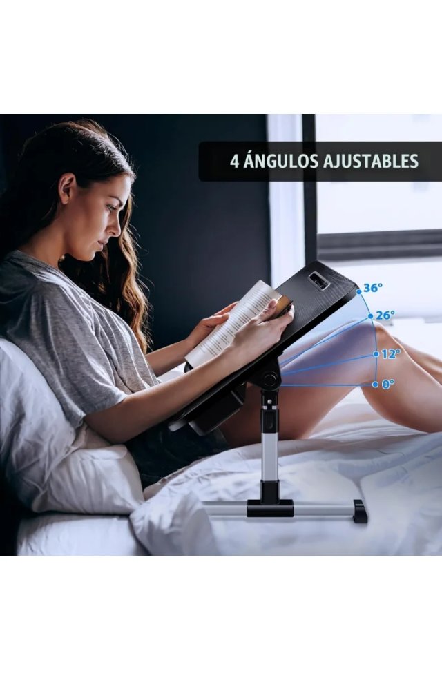Tavolo pieghevole portatile per letto/pavimento
