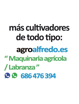 Cultivador 5 brazos para el maiz.