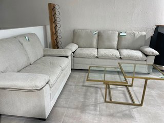 Sofá 3+2 Plazas Noon Gris Tela