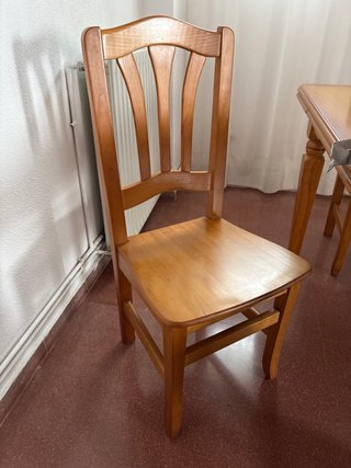 Mesa comedor extensible madera