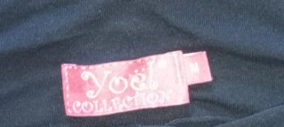 Vestido de punto negro