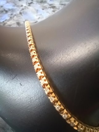 Pulsera Oro y Diamantes