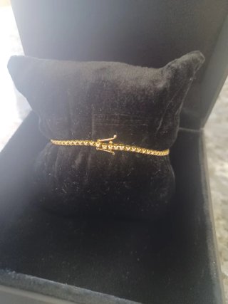 Pulsera Oro y Diamantes