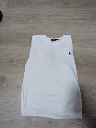 Sudadera Ralph Lauren Blanca