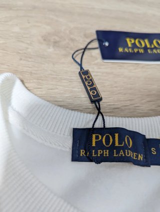 Sudadera Ralph Lauren Blanca