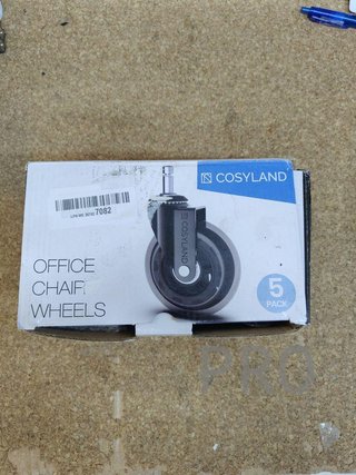 COSYLAND 4pcs Ruedas Silla Oficina