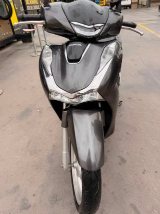 Honda Gris Scooter Moto