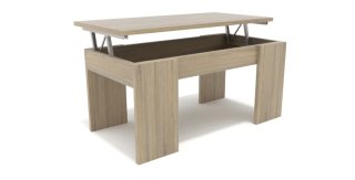 Mesa centro elevable madera