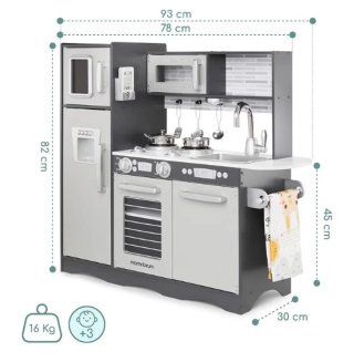 Cocina de juguete de madera