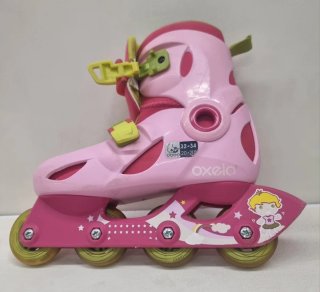 Patines Oxelo rosas talla 32-34