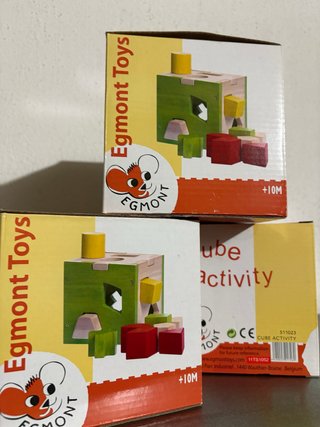 Cubo de actividades madera Egmont Toys