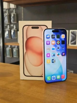 IPHONE 15 128GB ROSA BATE. 100%