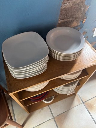 Lote Vajilla Restaurante Cerámica Porcelana