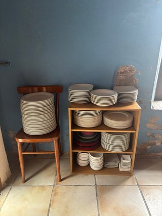 Lote Vajilla Restaurante Cerámica Porcelana