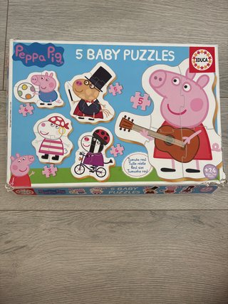Puzzles Peppa Pig 5 Piezas Educa