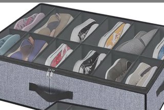 Zapatero Colgante Plegable con Funda